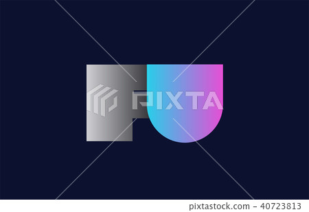 initial alphabet letter logo company icon design - Stock Illustration ...