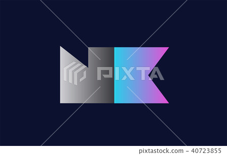 initial alphabet letter logo company icon design 40723855