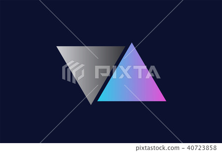initial alphabet letter logo company icon design - Stock Illustration ...