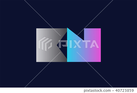 initial alphabet letter logo company icon design 40723859