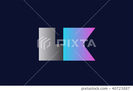 initial alphabet letter logo company icon design - Stock Illustration ...