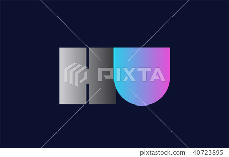initial alphabet letter logo company icon design - Stock Illustration ...