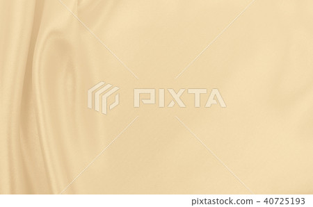 Smooth elegant golden silk or satin luxury cloth 40725193