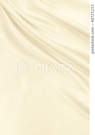 Smooth elegant golden silk or satin luxury cloth 40725253