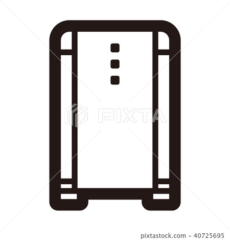 單調圖標(系列) 單調圖標(系列) 40725695
