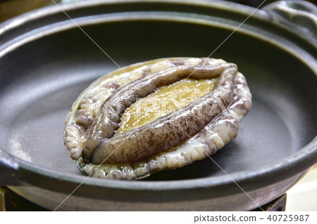 Abalone steamed food 40725987