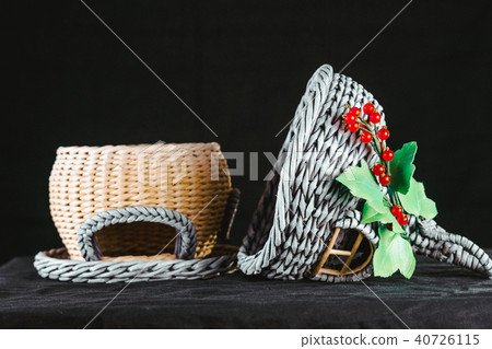 toy house on a black background toy house on a black background 40726115