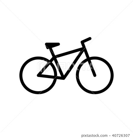 Bicycle. Bike icon vector in flat style Bicycle. Bike icon vector in flat style 40726307