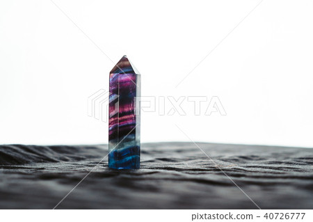 Crystal stone macro mineral surface 40726777