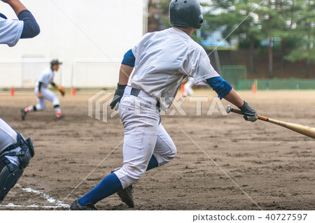 High school baseball game landscape 40727597