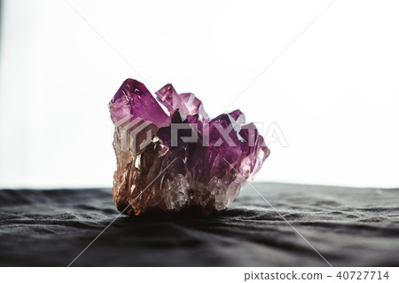 Crystal stone macro mineral surface 40727714