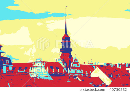 Maribor, Slovenia, roofscape 40730282