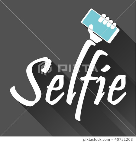 Taking Selfie Photo on Smart Phone concept Taking Selfie Photo on Smart Phone concept 40731208