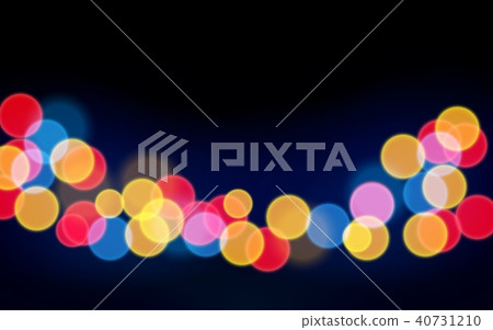 Blurred color Bokeh traffic at night Blurred color Bokeh traffic at night 40731210