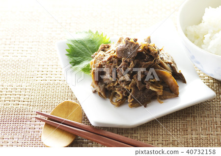 牛肉和shimeji魷魚12 40732158