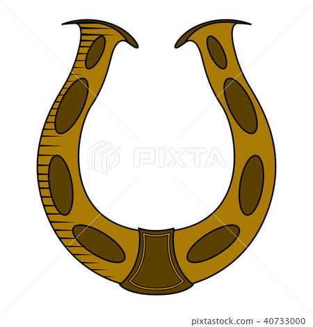 Golden horseshoe icon 40733000