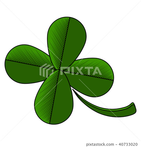 Four leaf clover icon 40733020