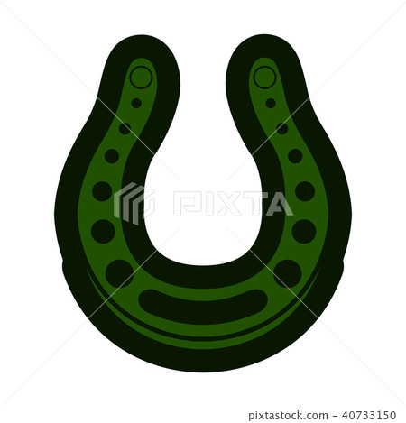 Isolated horseshoe icon Isolated horseshoe icon 40733150