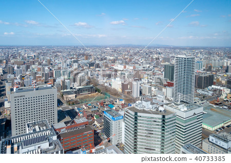 札幌市中心風景/ JR札幌站地區 40733385