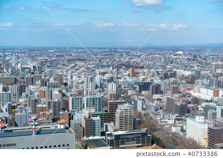 札幌市中心風景/ JR札幌站地區 40733386