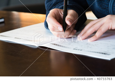 Image of the student studying for study Image of the student studying for study 40733763