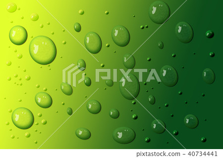 background image of bubble on green gradient 40734441