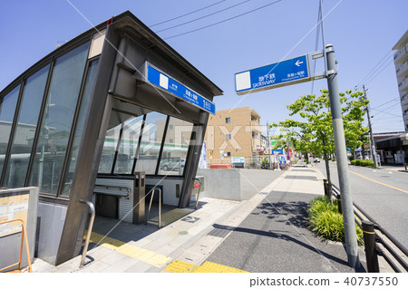 Nagoya City Chikusa Ward Nagoya City Subway Chaayagasaka Station No.1 entrance 40737550
