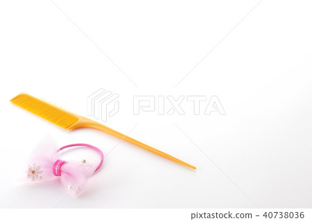 Hair rubber and comb 40738036