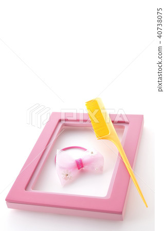 Hair rubber and comb 40738075