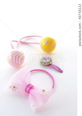 Hair rubber and hairpin 40738122