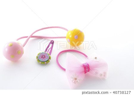 Hair rubber and hairpin 40738127