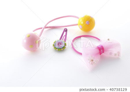 Hair rubber and hairpin 40738129