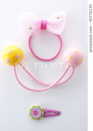 Hair rubber and hairpin 40738130