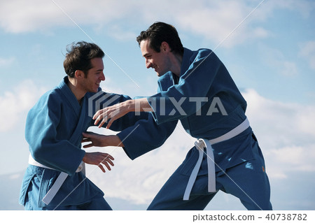 武術形象富士山柔道外國人 武術形象富士山柔道外國人 40738782