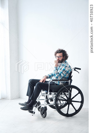 A wheelchair male 40738923