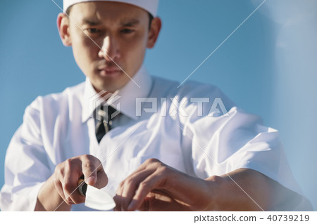 Cook Fujisan Japan Portrait 40739219