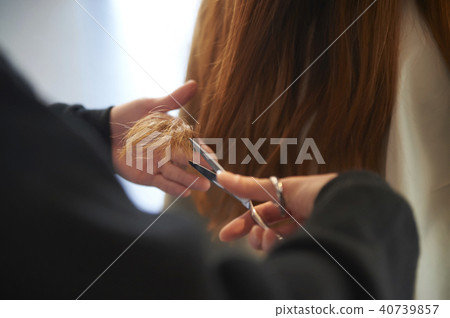 Hairdresser Haircut 40739857