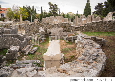 旅程，克羅地亞·斯普利特·薩洛納遺址克羅地亞，斯普利特，薩洛納 40741085