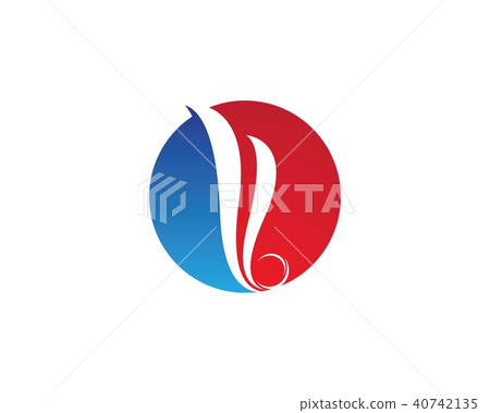 Fire flame Logo Template 40742135