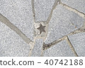 [Toyama prefecture] Kanaya cho · Main street cobblestone · star mark 40742188