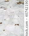 [Toyama prefecture] Kanaya cho · Main street cobblestone · star mark 40742190