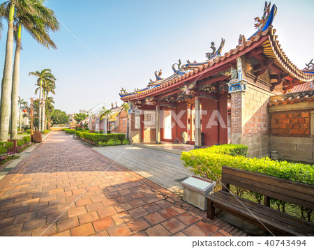 Changhua, Taiwan - Mar 22, 2018: Wenwu Temple, a h 40743494