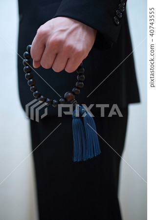 葬禮（黑色正式病房告別套裝suitcopy太空身體部位無臉珠） 40743555