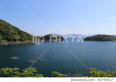 Ine-machi Ine-cho, Kyoto Prefecture (Prospect from the village park of Funa) 40743617