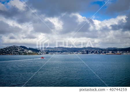 Wellington city view from the sea, New Zealand Wellington city view from the sea, New Zealand 40744259