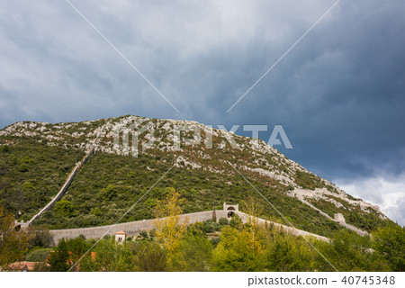 旅程,克羅地亞斯通,克羅地亞斯通牆 旅程,克羅地亞斯通,克羅地亞斯通牆 40745348