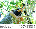 Parents who do peach hunting 40745535