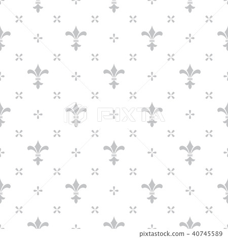 Wallpaper in the style of Baroque seamless vector Wallpaper in the style of Baroque seamless vector 40745589