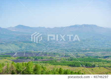 從淺間高原的視圖 從淺間高原的視圖 40746297