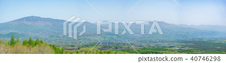 從淺間高原的視圖 從淺間高原的視圖 40746298